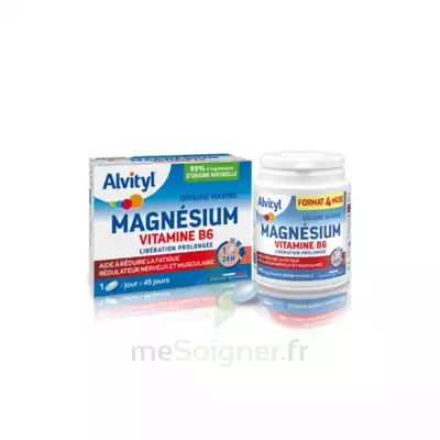 Alvityl Magnésium Vitamine B6 Libération Prolongée Comprimés Lp B/45 à GRAULHET